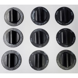 814362 For Whirlpool Electric Range Burner Oven Knobs AP3139541 PS389194