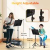 K KASONIC - Dual-Use Folding Sheet Music Stand & Desktop