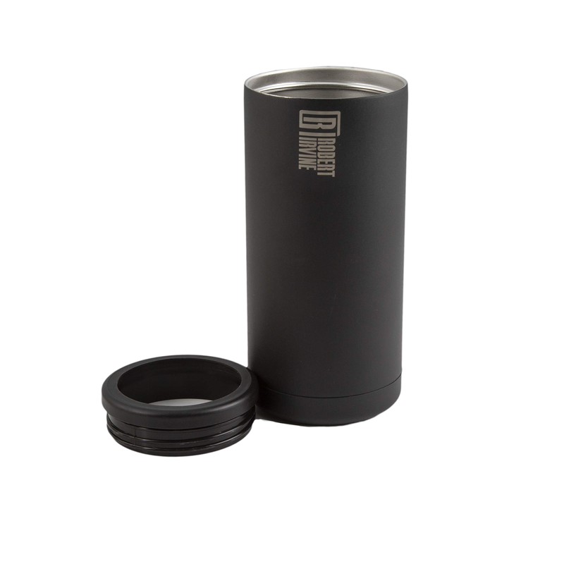 Cambridge Silversmiths Matte Black Robert Irvine Insulated 12 oz Slim