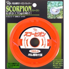 Kobayashi Iron Works 000119 Nylon Cutter for Grass Mowers Scorpion