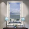 Renditions Gallery Open Window View Ocean Wave Gallery Wrapped Canvas