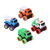 Pull Back City Cars Alloy Cartoon Q Version Sanitation Truck