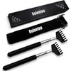 Kuvvfe 2 Pack Portable Extendable Back Scratcher, Stainless Steel Telescoping
