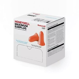 Howard Leight MAX-1 Foam Uncorded NRR33 Safety Noise Orange Ear Plugs - 1/BOX