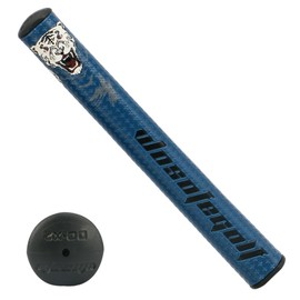 wosofe GOLF Putter Grip ligero y cómodo, control avanzado de textura y agarre de putter de golf de alta retroalimentación, mejora de trazos, tracción superior suave y pegajosa, tres estilos (B-Blue-2)