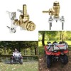 Boomless Spray Nozzle, #10#12 Orifices Brass Boomless Broadcast Nozzle for