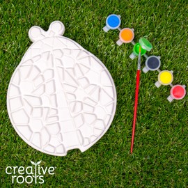 Creative Roots Paint Your Own Mosaic Ladybug Stepping Stone by Horizon Group USA