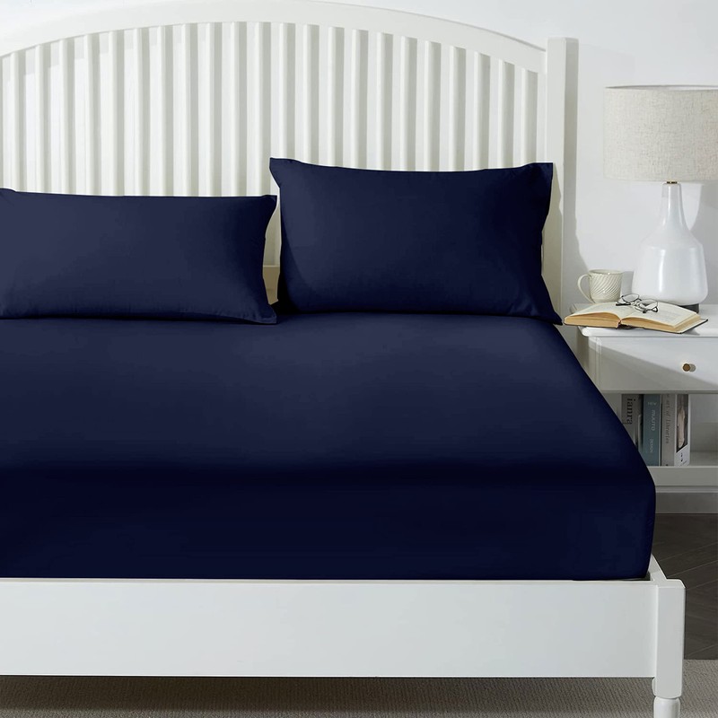 Yorkshire Bedding 25 Cm Fitted Bed Sheets - Super Soft