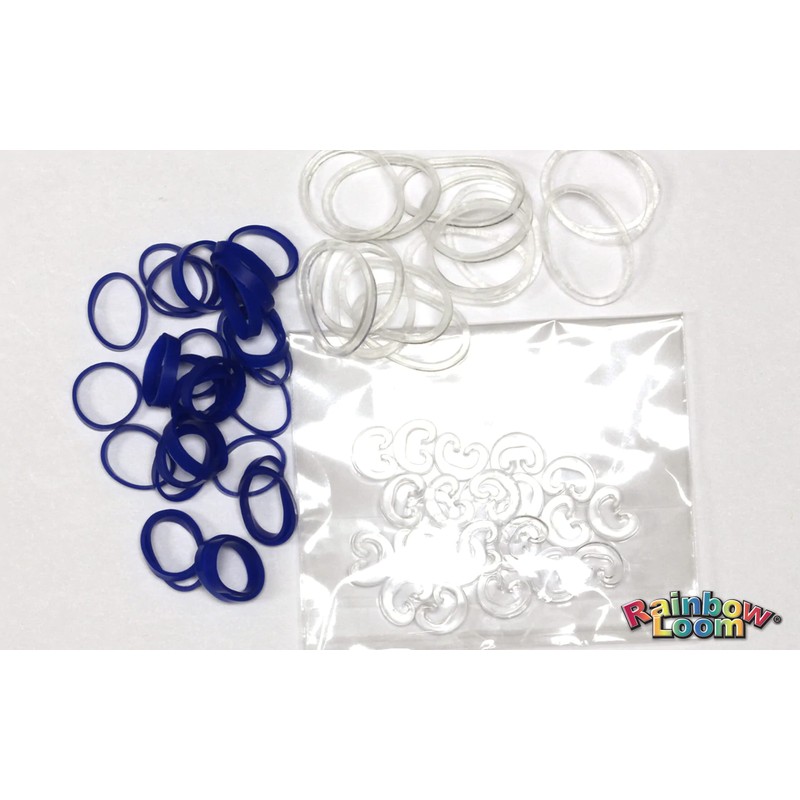 Rainbow Loom Alpha Bands-Navy Blue