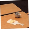 STOBAZA 10pcs Mini Wooden Chopping Boards with Handle Blank DIY