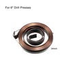 sourcing map 6" Metal Drill Press Quill Feed Return Coil