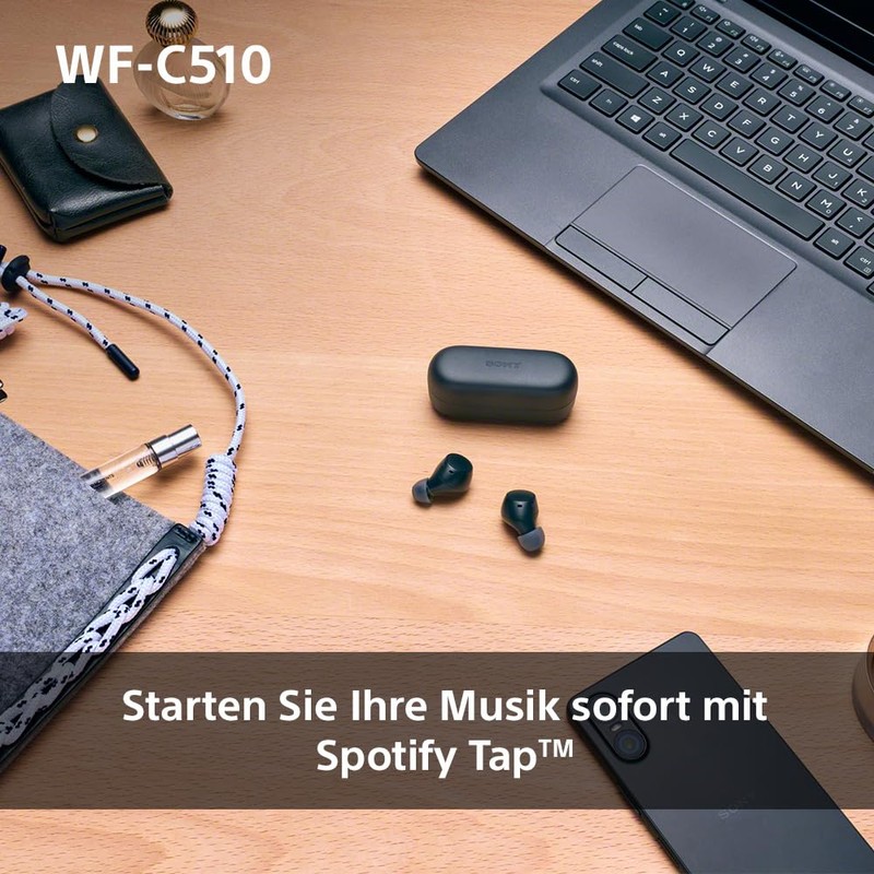 Sony WF-C510 Truly Wireless Kopfhörer - Klein, leicht, Bluetooth In-Ear