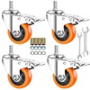 Stem Casters Heavy Duty Casters Swivel Threaded Stem Caster Wheels