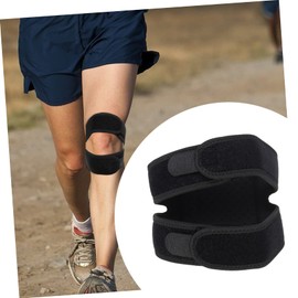 FOMIYES 4pcs Meniscus Tear Knee Brace Long Knee Pad Compression for Meniscus Tear Patella Support Strap Large Size