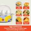 bella Electric Egg Cooker, 7 Eggs Capacity Tray, Single Stack,