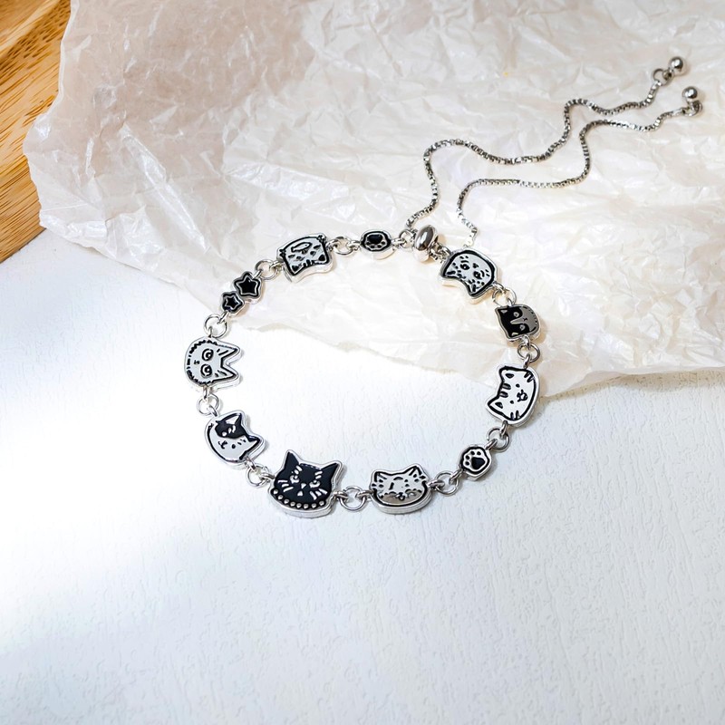 Cat Bracelets For Women Cat Lover Gifts For Women Cute
