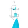 Wenko 15887100 Exclusive shower caddy Kuopio semicircular shower rack, 2