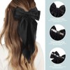 MIKONIKO MIKONIKO Silky Satin Hair Bows - 4PCS Ribbon Bows