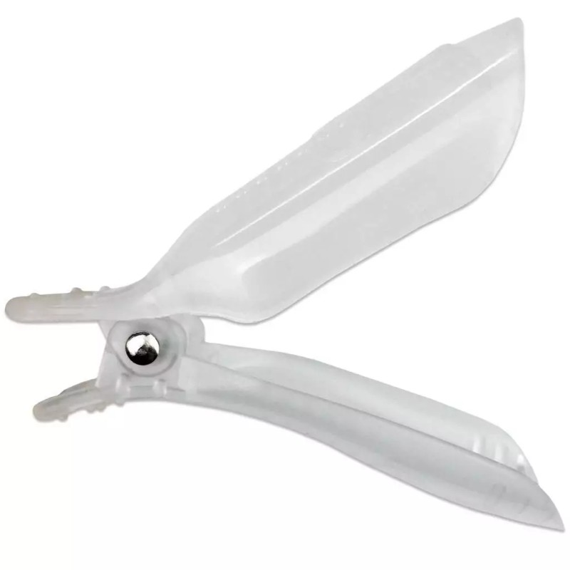 PANA 1pk Bow Ribbon Style White Acrylic Nail Soak Off