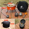 Odoland 5000W Portable Camping Stove Lightweight Camp Stove Collapsible Backpacking