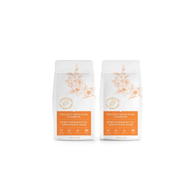 Eucalyptus Pure Therapeutic Epsom Fine Grain (.3mm) Salt Soak 20