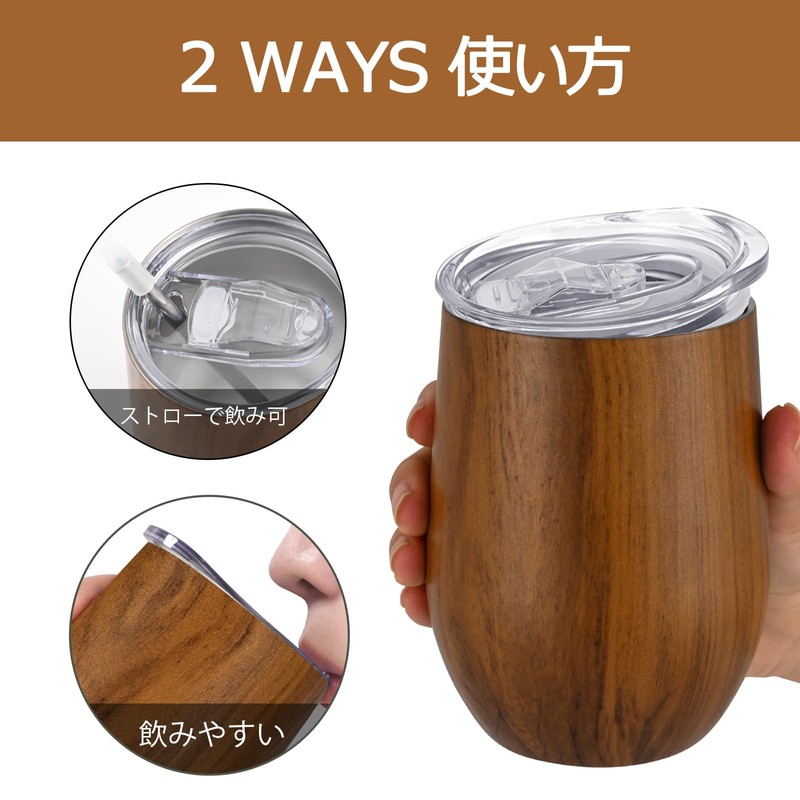 Livole Stainless Steel Tumbler, Vacuum Insulated, Cold Insulated, Heat Retention,