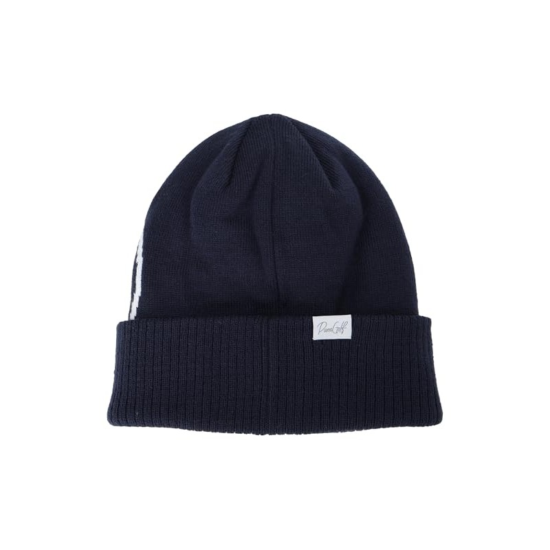 PUMA 026045 Men's Golf Circle Cat Beanie, deep navy