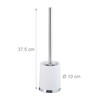 2 x Toilet Brush Holder Plastic Toilet Brush Holder with