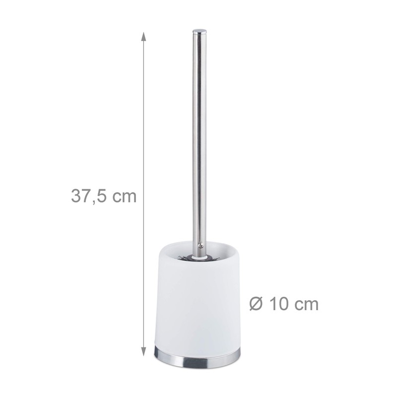 2 x Toilet Brush Holder Plastic Toilet Brush Holder with