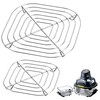 2PCS Crisper Stainless Steel Rack for Ninja Crispi FN101