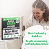 Rockin' Green Active Wear Travel Laundry Detergent Sheets Unscented -