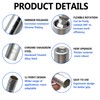 Zalaxt 14mm and 16mm Thin Wall Swivel Magnetic Spark Plug