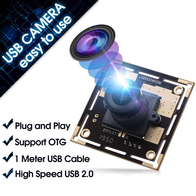 Camera USB 5MP USB Camera Module HD 2592X1944 Webcam with