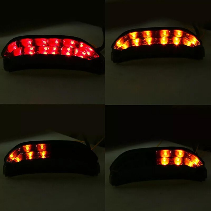 iTobest Taillight - Integrated LED Tail Brake Turn Signal Light