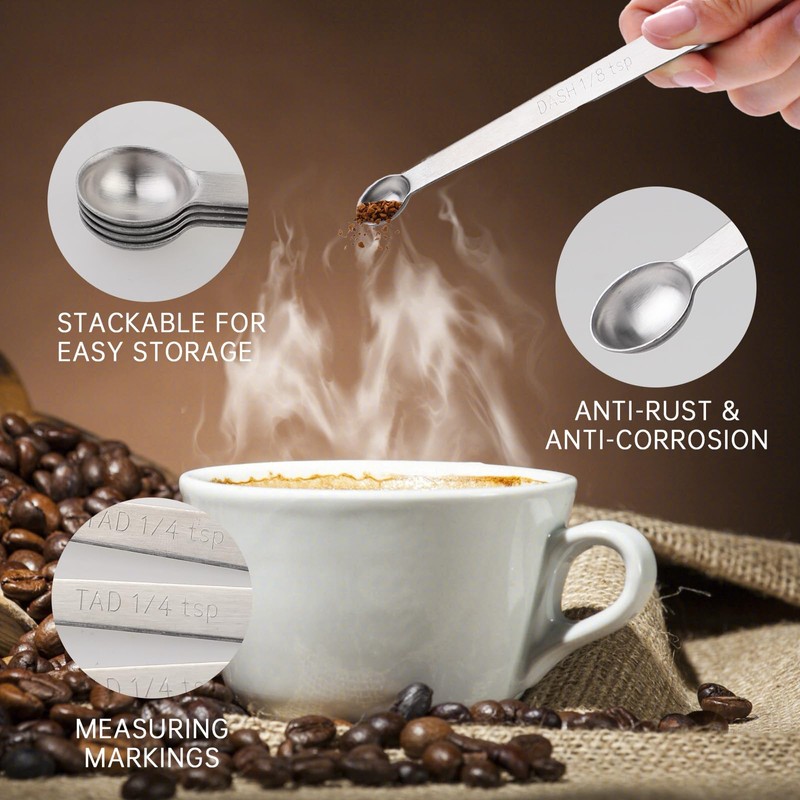4 PCS 1/4 Teaspoon (1/4 Tsp | 1.25 mL |