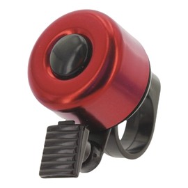 Mini Bicycle Bell Bicycle Bell Mountain Bike Road Bike Bell Stainless Steel – One Size (Red)