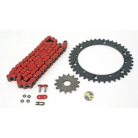 2001-2005 fits Yamaha YFM660 660 Raptor Red O-Ring Chain & Black Sprocket 12/41 92L