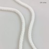 Neotrims Hoodie Drawstring Cotton Cord,6mm Round with Metal Toggle Ends,Stoppers.Lacing