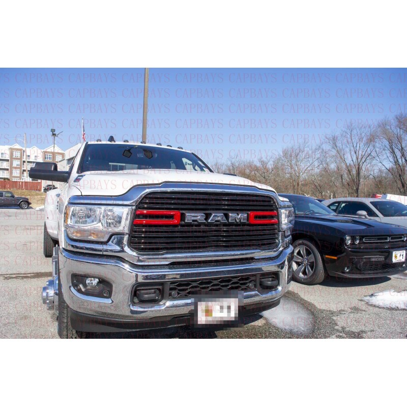 speed 2019-2021 Ram 2500 3500 4500/5500 Red Front Grille Trim