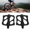 Mountain Bike Pedals 3 Bearings Aluminum Alloy Wide Platform Slip