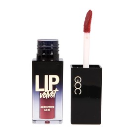 GOC Lip Velvet Liquid Lipstick | Labial | Maquillaje | Es de larga duración | Acabado aterciopelado y suave | Color intenso | Permite una fácil y uniforme aplicación | 3.5 ml | Color Free | Modelo GLV01