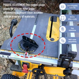N507559 Miter Gauge Compatible with De-walt Table Saw DWE7491RS Type 3/10