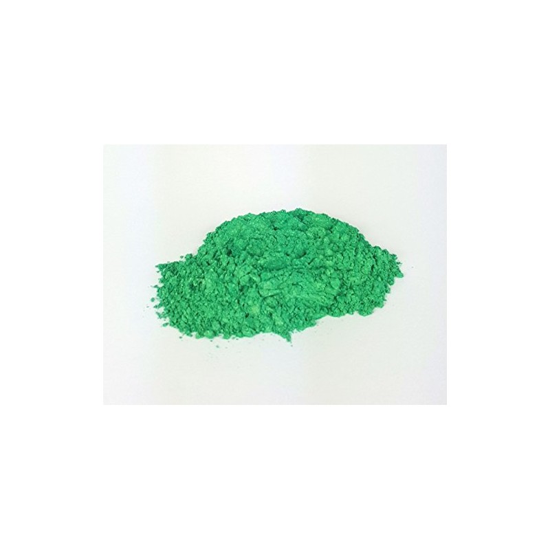 Cosmetic Mica Powder Bejewelled Green 3g-20g for Soap, Eyeshadow, Bathbombs