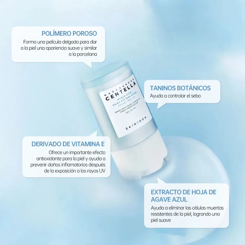 Skin1004 Kit Protector Solar Hyalu-cica Spf50+ 3 Pzs