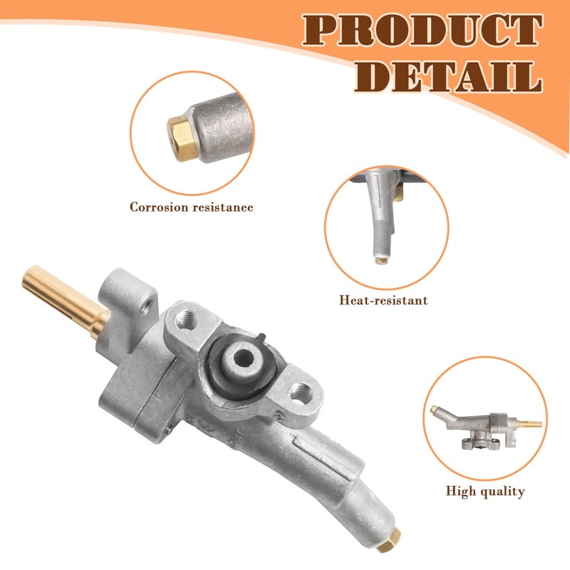 Gas Grill Manifold Main Grill Burner Control Valve Replacement Parts
