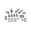 Professional set of screws for tank, bench seat, carrier