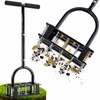Furfrolic Lawn Aerator - 2-in-1 Manual Aerator with Automatic Dirt
