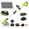 Yougfin Cordless Lawn Trimmer Weed Wacker 3 in 1, 20V
