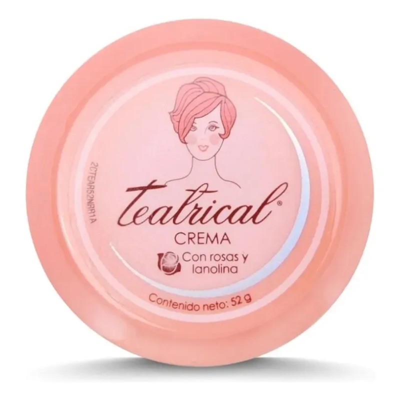 Crema Corporal Teatrical Lanolina/rosas 52 G Genomma Lab
