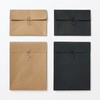 Muji Jeans Label Document Case with Ball String for A4